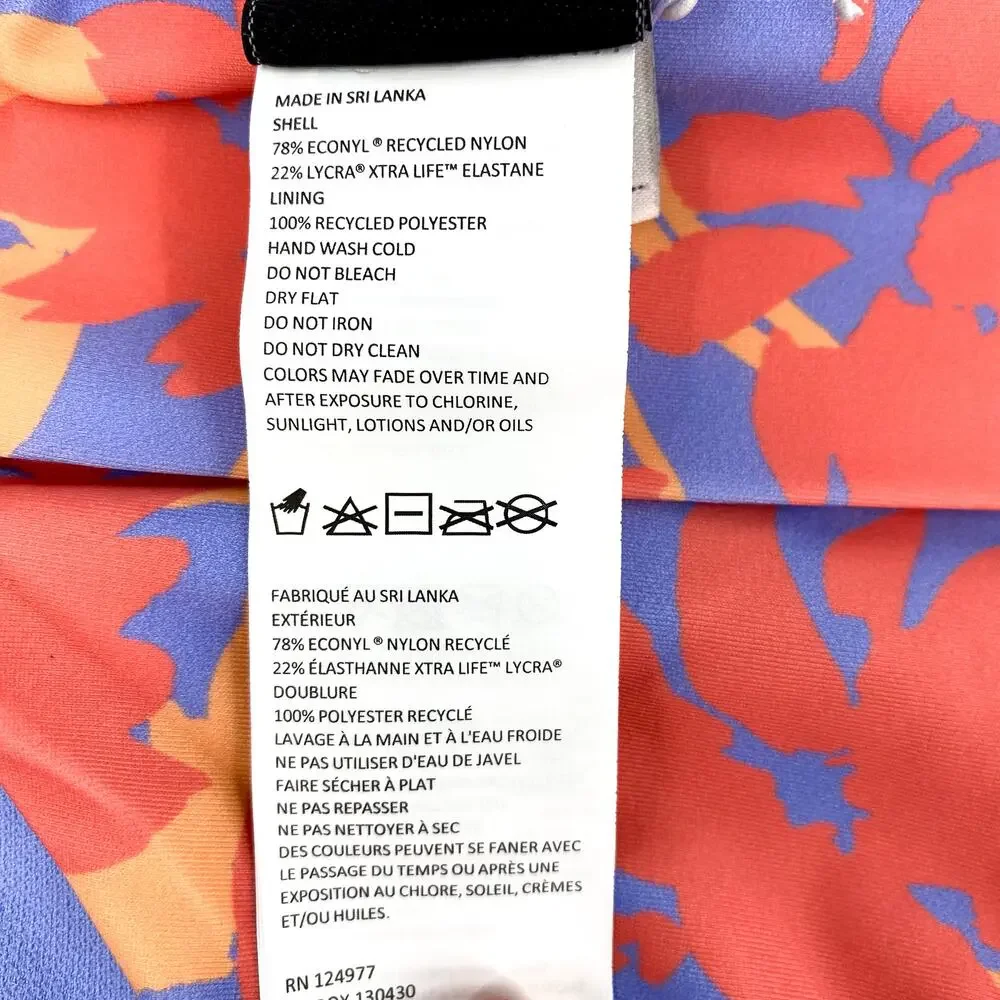 PRANA Women's Marta Bikini Bottom XS Pink Morning Glory Bloom Hipster NWT_11